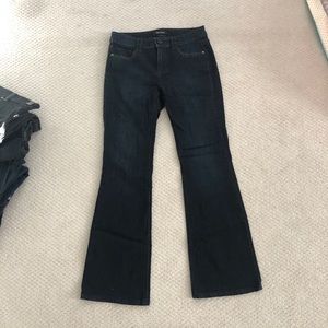 WHBM JEANS, size 2 Short, flare leg